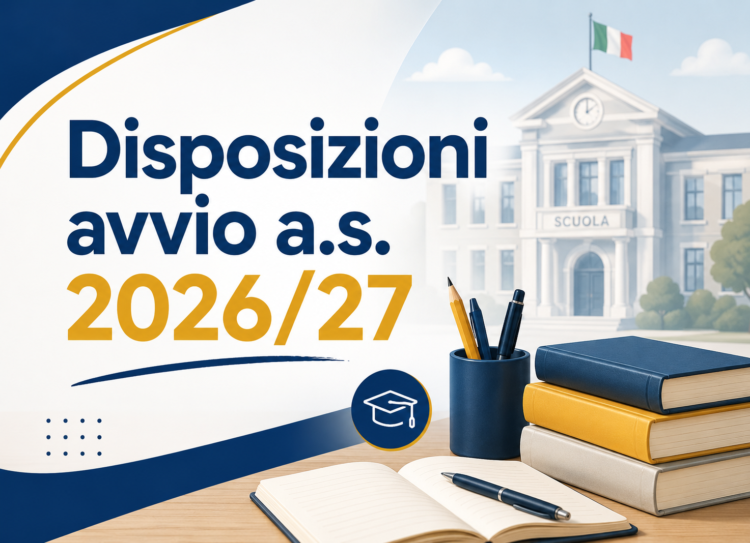 Disposizioni avvio anno scolastico 2026/27 ed esami integrativi
